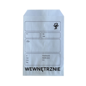 Torebka recepturowa biała 120x170mm x 100 szt.